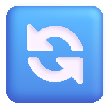 Counterclockwise Arrows Button - Fluent (Microsoft)
