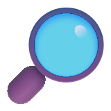 Right-Pointing Magnifying Glass - Fluent (Microsoft)