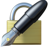 Locked with Pen - Fluent (Microsoft)