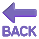 Back Arrow - Fluent (Microsoft)