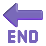 END Arrow - Fluent (Microsoft)
