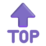 Top Arrow - Fluent (Microsoft)