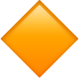 Large Orange Diamond - Fluent (Microsoft)