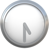 Clock Face Five-Thirty - Fluent (Microsoft)