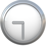 Clock Face Nine-Thirty - Fluent (Microsoft)