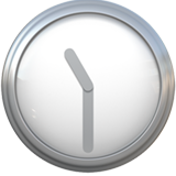 Clock Face Eleven-Thirty - Fluent (Microsoft)