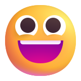 Grinning Face - Fluent (Microsoft)