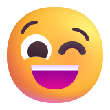 Winking Face - Fluent (Microsoft)