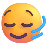Slightly Smiling Face Shaking Head Horizontally - Fluent (Microsoft)