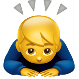 Man Bowing - Fluent (Microsoft)