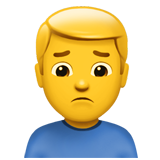 Man Frowning - Fluent (Microsoft)