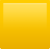 Large Yellow Square - Fluent (Microsoft)