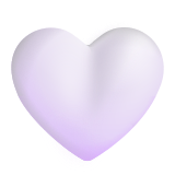 White Heart - Fluent (Microsoft)