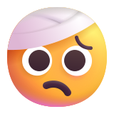 Face with Head-Bandage - Fluent (Microsoft)