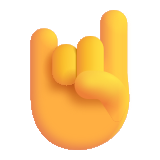 Sign of the Horns - Fluent (Microsoft)