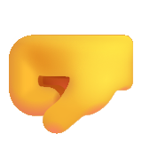 Left-Facing Fist - Fluent (Microsoft)