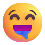 Drooling Face - Fluent (Microsoft)