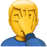 Man Facepalming - Fluent (Microsoft)