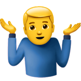 Man Shrugging - Fluent (Microsoft)