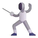 Person Fencing - Fluent (Microsoft)