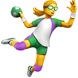 Woman Playing Handball - Fluent (Microsoft)