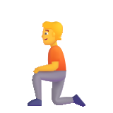 Person Kneeling - Fluent (Microsoft)
