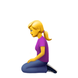 Woman Kneeling - Fluent (Microsoft)