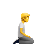 Person Kneeling Right - Fluent (Microsoft)