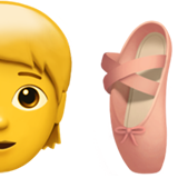 Person with Ballet Shoes - Fluent (Microsoft)