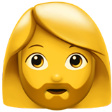 Woman: Beard - Fluent (Microsoft)