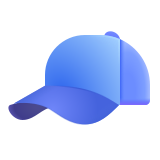 Billed Cap (Baseball Cap) - Fluent (Microsoft)