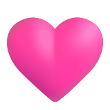 Pink Heart - Fluent (Microsoft)