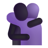 People Hugging - Fluent (Microsoft)