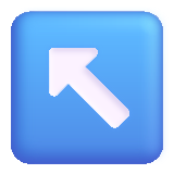 Up-Left Arrow - Fluent (Microsoft)