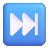 Next Track Button - Fluent (Microsoft)