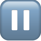 Pause Button - Fluent (Microsoft)