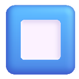 Stop Button - Fluent (Microsoft)