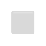 White Small Square - Fluent (Microsoft)
