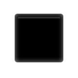 Black Medium Small Square - Fluent (Microsoft)
