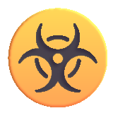 Biohazard Sign - Fluent (Microsoft)