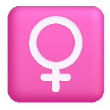 Female Sign - Fluent (Microsoft)