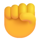 Raised Fist - Fluent (Microsoft)