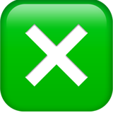 Cross Mark Button - Fluent (Microsoft)