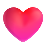 Red Heart - Fluent (Microsoft)