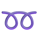 Double Curly Loop - Fluent (Microsoft)