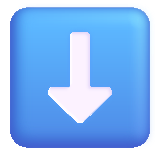 Down Arrow - Fluent (Microsoft)
