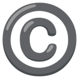 Copyright Sign - Noto (Google)