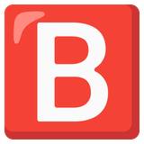 Negative Squared Latin Capital Letter B - Noto (Google)