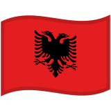Flag: Albania - Noto (Google)