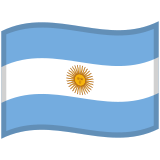 Flag: Argentina - Noto (Google)